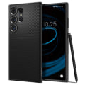 Pikkukuva 1 / 6: Spigen Samsung Galaxy S24 Ultra -kuori Liquid Air Black