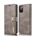 Miniatyrbild 7 av 7: DG.MING 2-in-1 Magnet Wallet Samsung Galaxy S20 FE Brown