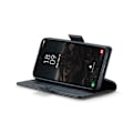 Miniatyrbild 4 av 10: CaseMe Slim Plånboksfodral RFID-skydd Samsung Galaxy S25 Svart