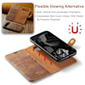 Pikkukuva 6 / 10: DG.MING 2-in-1 Magneettilompakko Google Pixel 9 Pro XL Cognac
