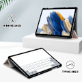 Pikkukuva 3 / 10: Samsung Galaxy Tab A9 Plus -kotelo Tri-fold -ruusukulta