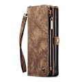 Pikkukuva 5 / 6: CaseMe Multi-Slot 2 i 1 Plånboksfodral Galaxy S24 Plus Ruskea