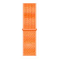 Pikkukuva 3 / 3: Nylonkellonauha Apple Watch Series 10 46mm Oranssilla