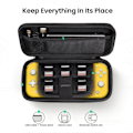 Miniatyrbillede 2 af 6: Ugreen Nintendo Switch Lite Opbevaringstaske Sort