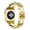 Pikkukuva 2 / 4: Rhinestone-metallrem för Apple Watch 38/40/41 mm Guld