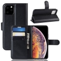 Miniatyrbild 1 av 5: Mobilfodral Läder iPhone 11 Pro Max Svart
