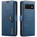 Miniatyrbild 1 av 8: DG.MING 2-in-1 Magnet Wallet Google Pixel 7 Pro Blue
