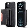 Miniatyrbillede 1 af 10: DG.MING 2 i 1 Magnetisk Kortlomme Etui iPhone 13 Sort