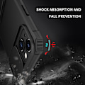 Miniatyrbillede 4 af 9: Kickstand Cover iPhone 14 Kamerabeskyttelse Sort