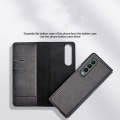 Miniatyrbillede 5 af 6: Ægte læder etui Samsung Galaxy Z Fold 4 Sort