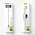 Miniatyrbillede 4 af 4: Dudao 360 Selfiestang Med Tripod og Bluetooth Kontrol F18W Hvid
