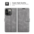 Pikkukuva 5 / 6: iPhone 13 Pro nahkainen lompakkokotelo, harmaa