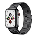 Miniatyrbillede 1 af 3: Milanese Loop Armbånd Apple Watch 42/44/45/49mm Sort