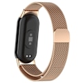 Miniatyrbillede 2 af 6: Milanese Loop Rem til Xiaomi Smart Band 8 Roséguld