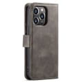 Pikkukuva 10 / 10: DG.MING 2-in-1 Magnet Plånboksfodral iPhone 15 Pro Max Ruskea