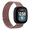 Miniatyrbillede 1 af 4: Milanese Loop Rem til Fitbit Versa 4/Sense 2 Rosa (S)