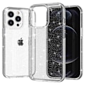 Pikkukuva 3 / 5: iPhone 15 Pro -kuori, läpinäkyvä glitter