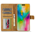 Pikkukuva 2 / 5: LC.IMEEKE Lompakkokotelo iPhone 16 Pro Max Cognac