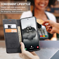 Miniatyrbillede 10 af 10: CaseMe Slim Wallet Case Samsung Galaxy S25 Sort