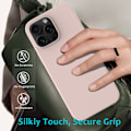 Pikkukuva 7 / 7: Silikonikuori iPhone 16 Prolle, vaaleanpunainen