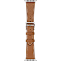 Pikkukuva 5 / 5: Imak Nahkainen ranneke Apple Watch Series 10 42mm Ruskea