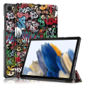 Pikkukuva 1 / 10: Samsung Galaxy Tab A9 Plus -kotelo Tri-fold Graffiti