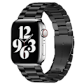Miniatyrbillede 1 af 4: Metalrem Apple Watch Series 10 46mm Sort