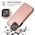 Miniatyrbild 4 av 6: iPhone 14 Pro Max Skal Plånbok Roséguld