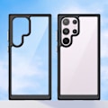 Miniatyrbillede 7 af 7: Hybrid Edge Cover Samsung Galaxy S24 Ultra Sort