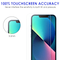 Miniatyrbillede 4 af 5: iPhone 14 Plus Skærmbeskyttelse & Linsebeskyttelse Hærdet Glas