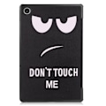 Miniatyrbild 10 av 10: Lenovo Tab M10 Plus (3rd gen) Fodral Tri-fold Don't Touch Me