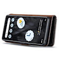 Miniatyrbillede 4 af 9: DG.MING 2-i-1 Magnet Pung Google Pixel 8 Pro Brun