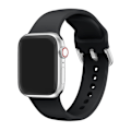 Miniatyrbild 1 av 4: Soft Silikonarmband Apple Watch Series 10 42mm Svart