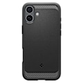 Miniatyrbild 3 av 10: Spigen iPhone 16 Case Rugged Armor MagSafe Black