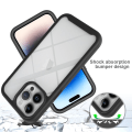 Pikkukuva 5 / 5: 360 Full Cover Edge Case iPhone 15 Pro Max Musta