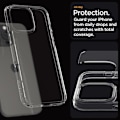 Miniatyrbillede 9 af 10: Spigen iPhone 16 Pro Cover Ultra Hybrid Crystal Clear