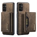 Pikkukuva 1 / 10: DG.MING 2 i 1 magnetiskt korthållarfodral Samsung Galaxy A13 brunt