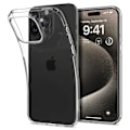 Miniatyrbillede 1 af 5: Spigen iPhone 15 Pro Max Liquid Case Crystal Clear