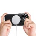 Pikkukuva 3 / 6: MagSafe nahkainen kotelo iPhone 14 Pro Max Musta