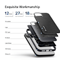 Miniatyrbillede 2 af 6: Dux Ducis Fino Series Cover iPhone 14 Sort