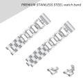 Miniatyrbillede 2 af 3: Rhinestone Metal Rem til Fitbit Charge 3/4 Sølv