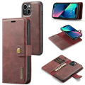 Pikkukuva 1 / 10: DG.MING 2-in-1 Magnet Wallet iPhone 15 Punainen