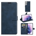 Miniatyrbild 1 av 6: Leather Wallet Samsung Galaxy S22 Plus Blue