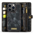 Miniatyrbillede 8 af 9: CaseMe Multi-Slot 2 i 1 Pungetui iPhone 14 Pro Max Sort