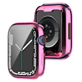 Pikkukuva 1 / 8: Apple Watch 41mm:n peittävä TPU-kuori, vaaleanpunainen