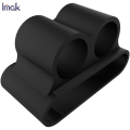 Miniatyrbillede 3 af 6: Silikoneholder til Apple Airpods Sort
