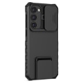 Miniatyrbillede 2 af 9: Kickstand Cover Samsung Galaxy S23 Plus Kamerabeskyttelse Sort