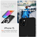 Miniatyrbillede 6 af 10: Spigen Ultra Hybrid MagSafe Cover iPhone 15 Hvid