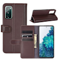 Pikkukuva 1 / 7: Aito nahkakotelo Samsung Galaxy S20 FE Ruskea