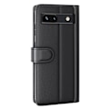 Miniatyrbillede 6 af 6: Ægte læderetui Google Pixel 7a Sort
